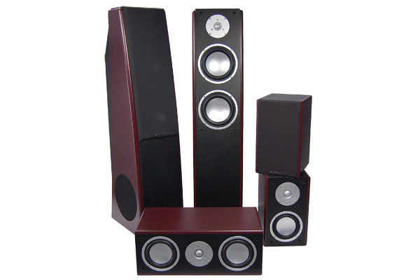Streem HT-500 5 piece home theater speakers