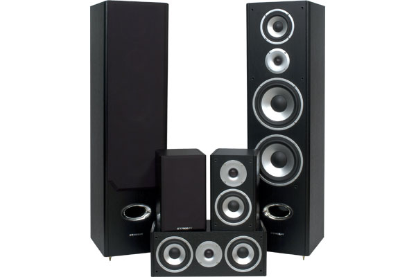 Streem HT-808 5 piece home theater speakers
